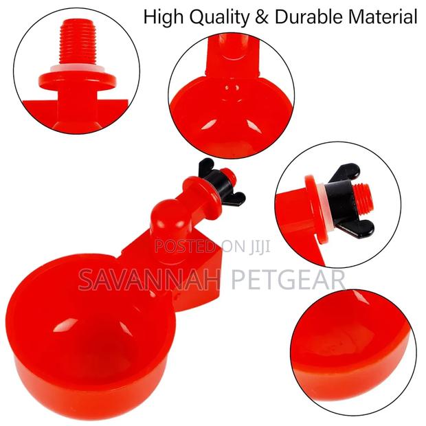 Automatic Filling Chick Watering Feeder Drinking Bowl for Poultry - thumbnail 3