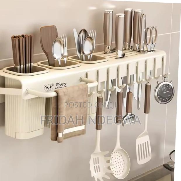 Wall Mounted Cutlery Holder - thumbnail 2