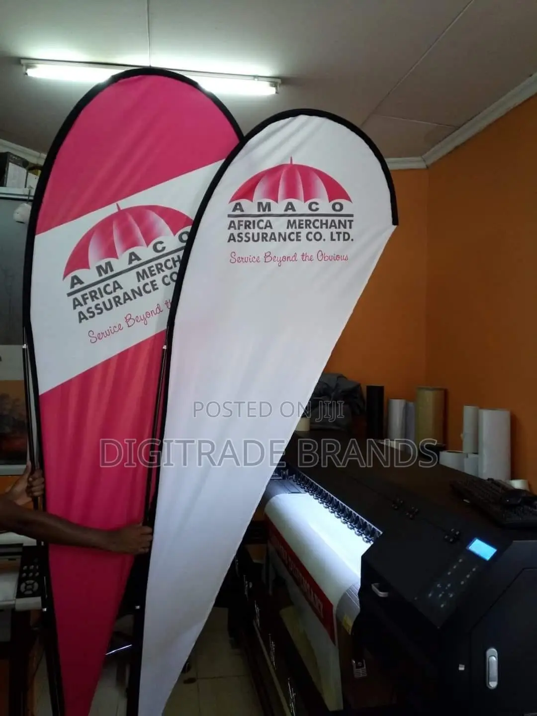 Tear Drop Banner
