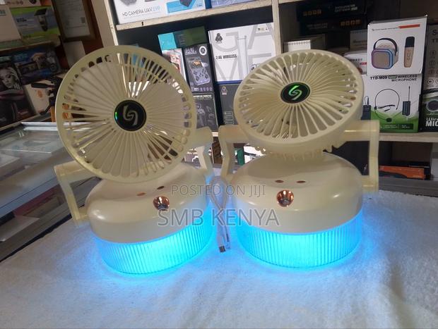 Foldable Mist Fan,Water Spray With 3speed - thumbnail 2