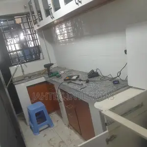 Kitchen Cabinets Renovation With White Board