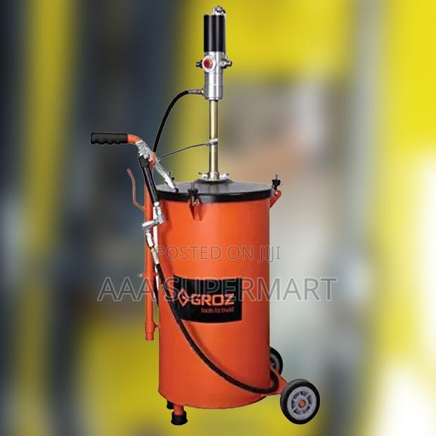 Bgrp15 Grease Bucket Pneumatic 15kg Groz