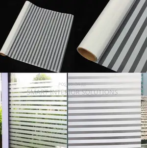 Self-Stick Frosted Glass Tint