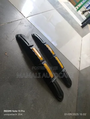 2pcs Universal Car Bumper Protectors Anti-Scratch Strips