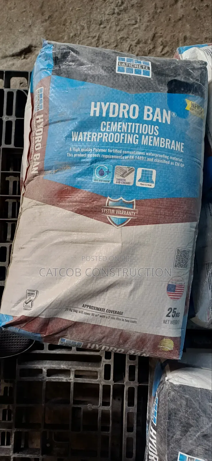 Hydro Ban Cementitious Waterproofing Membrane