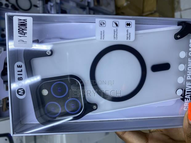 Lupurt Frameless Case for iPhone 14 Pro Max Magsafe Case - main view