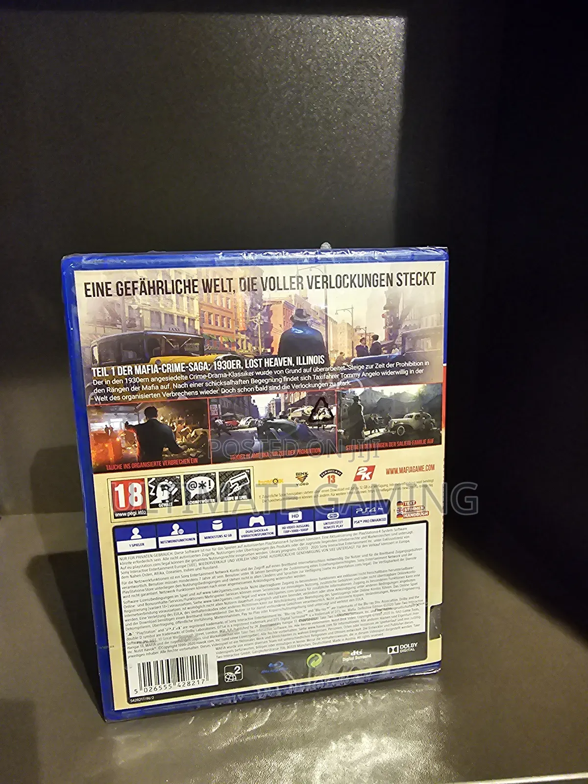Ps4 Mafia Definitive Edition