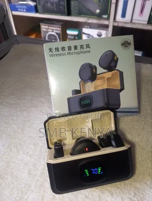 Magnetic Smart Noise Reduction Lavalier Wireless Microphone