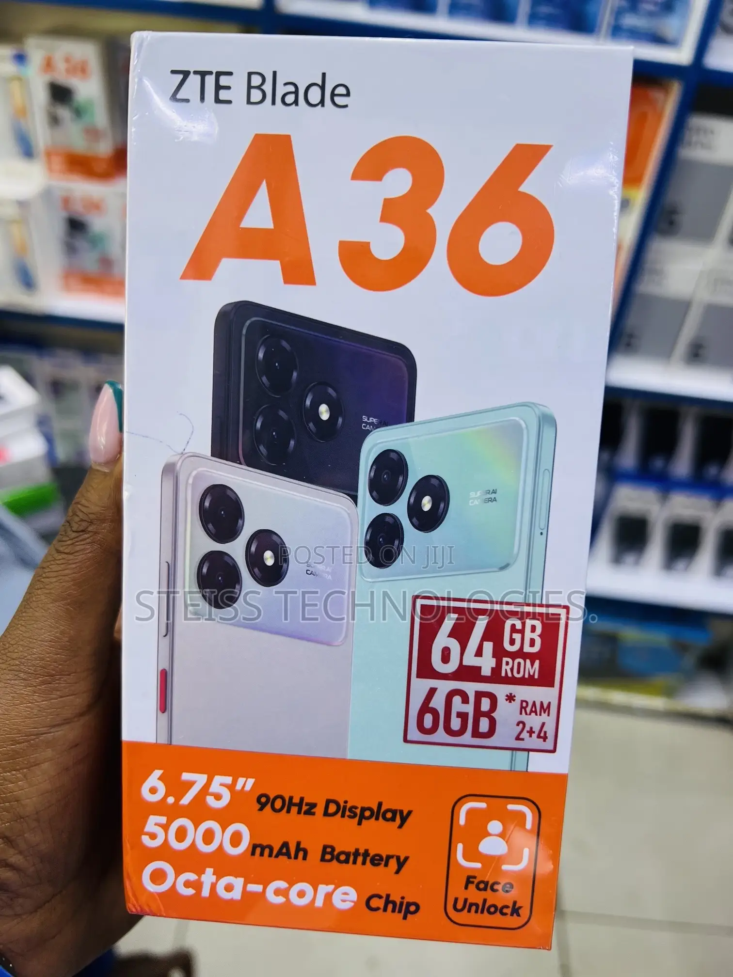 New Mobile Phone 64 GB Black