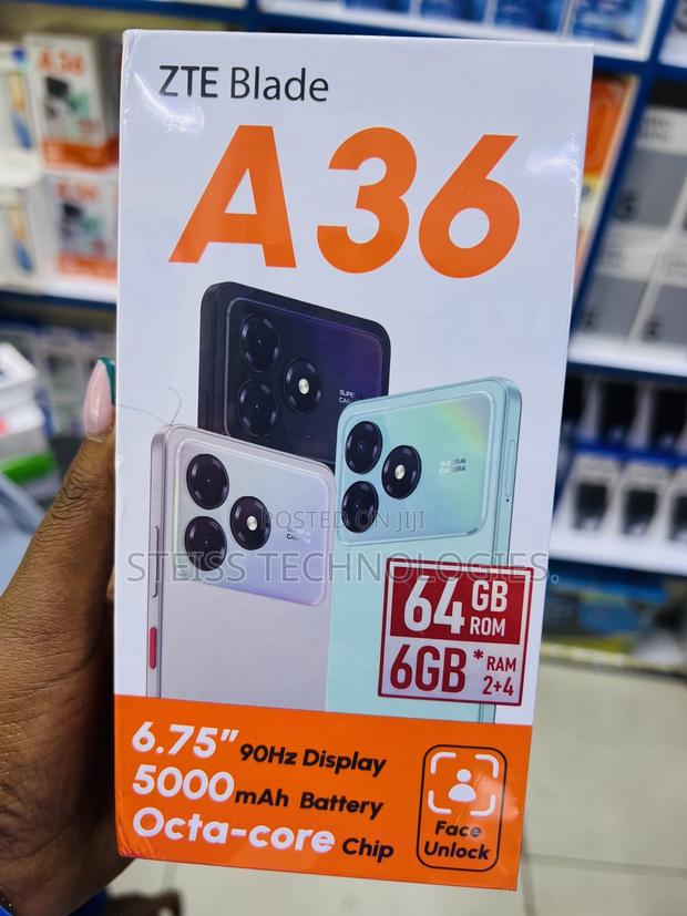 New Mobile Phone 64 GB Black - main view