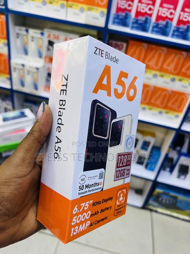 New Mobile Phone 128 GB Black - thumbnail 3