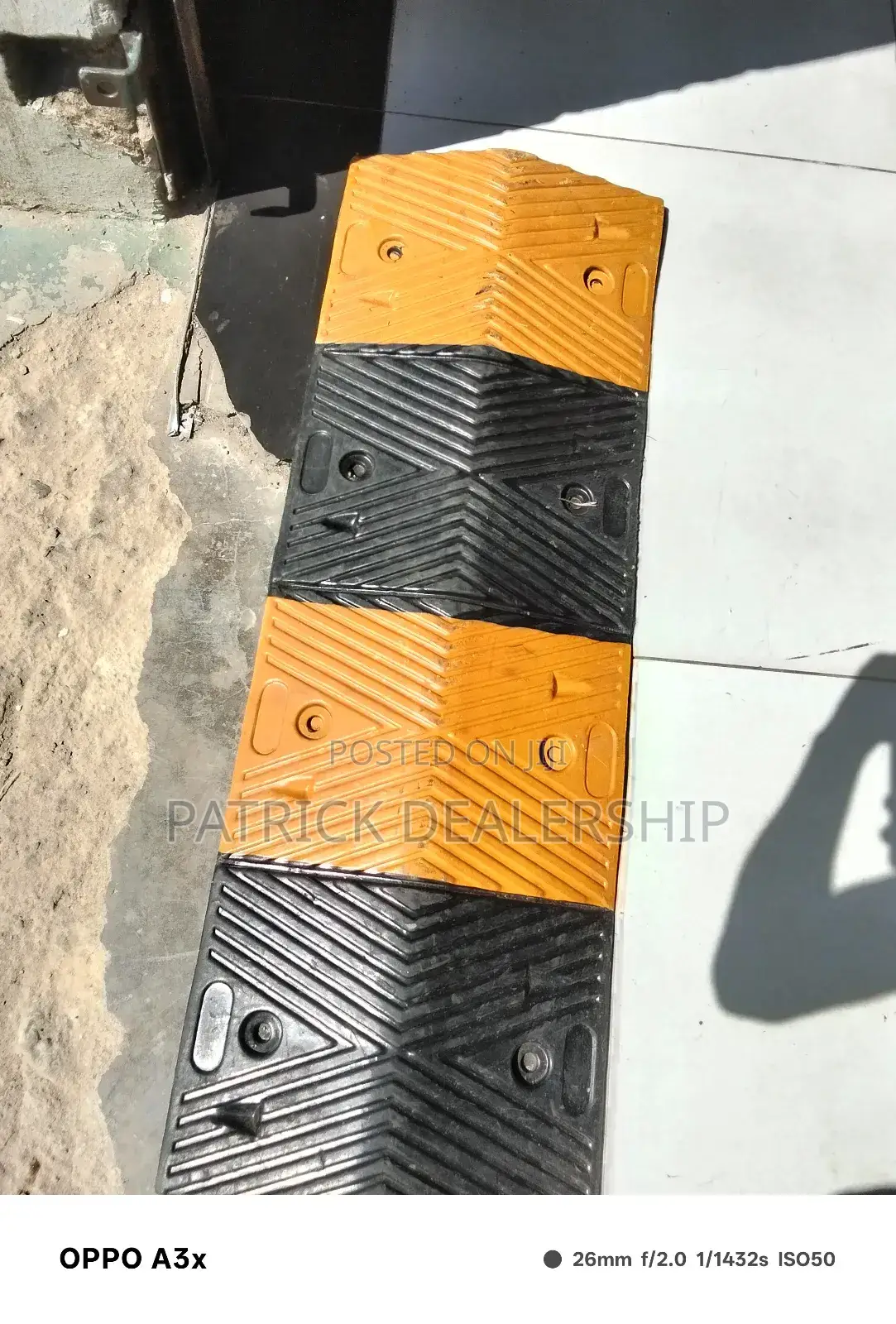 Rubber Speed Bump