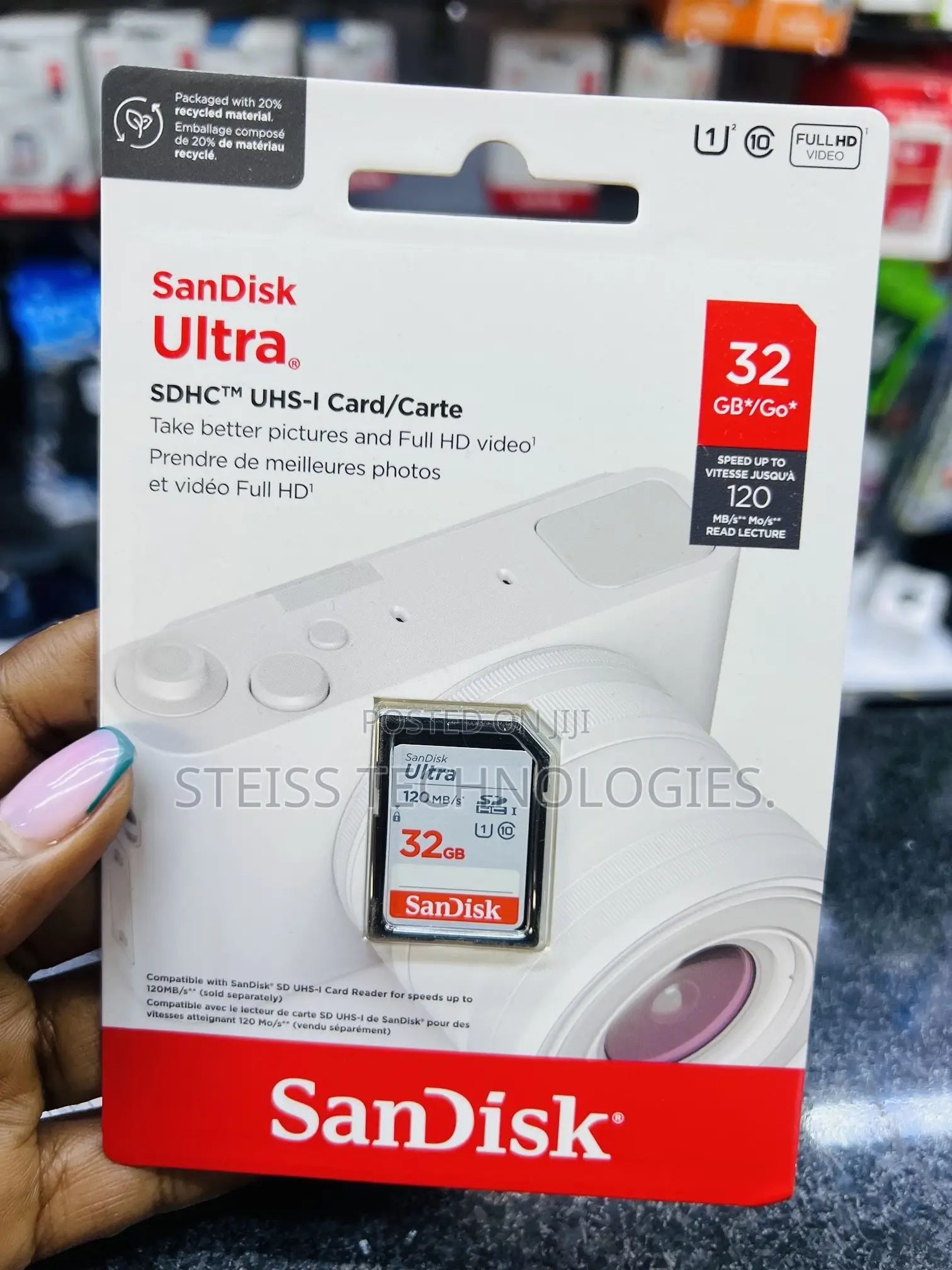 32gb Sandisk Camera Memory Card