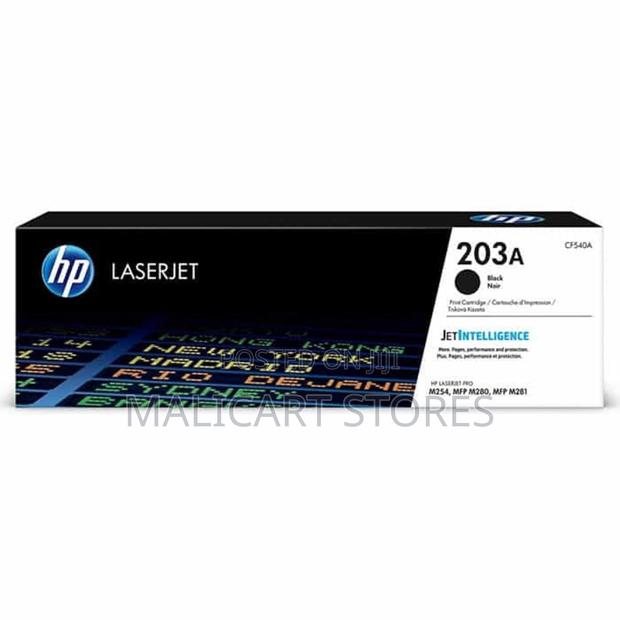Hp 203a Black Original Laserjet Toner Cartridge (Cf540a)