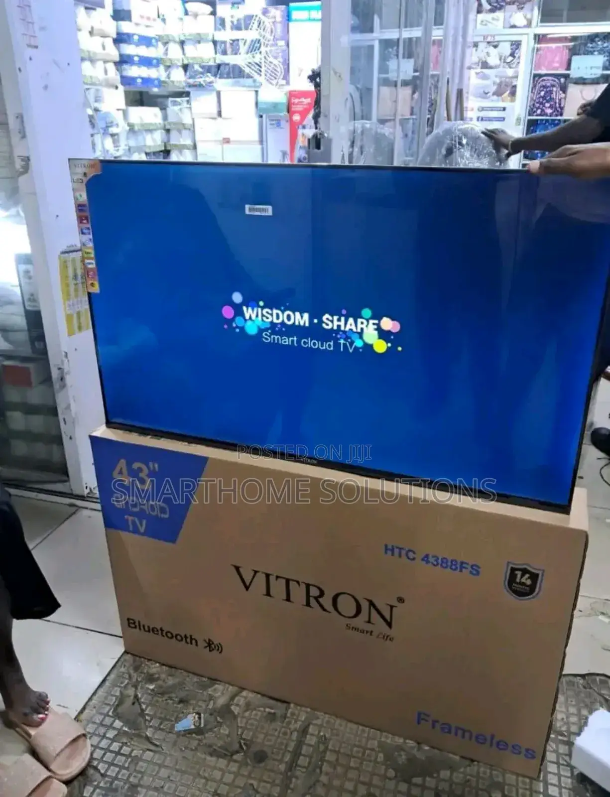 Vitron 43 Inches Smart Android Version 14 Television