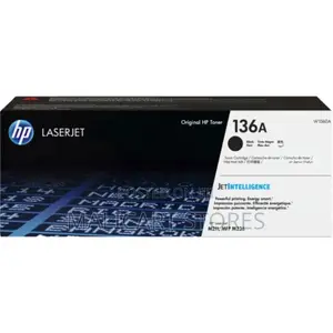 Hp 136a Black Original Laserjet Toner Cartridge (W1360a)