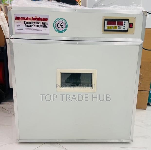 Ac/Dc Automatic Egg Incubators 528 Egg Capacity 300w