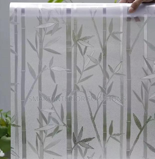 Floral Frosted Film