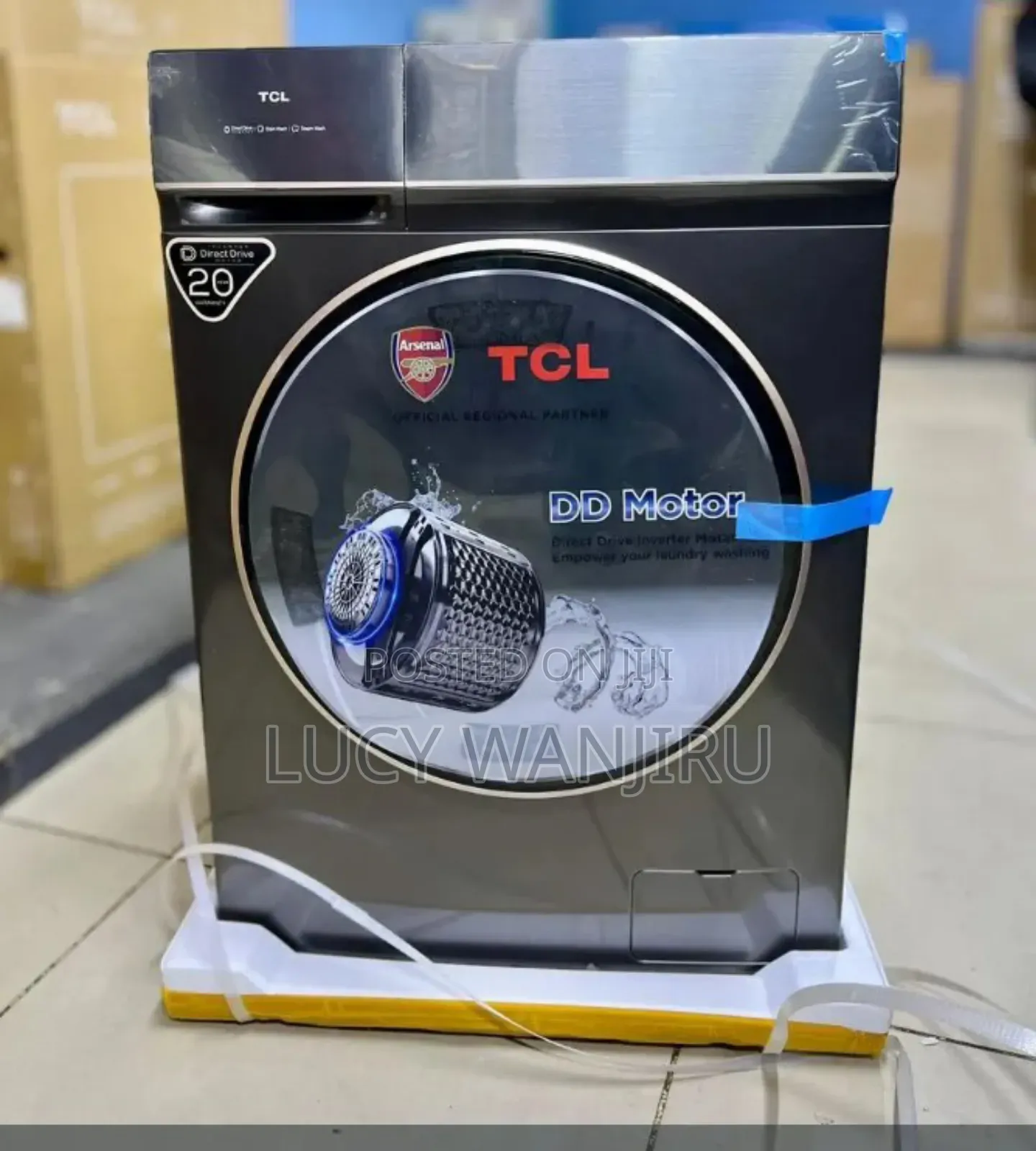TCL 8kg Washing Machine/ Wash and Spine