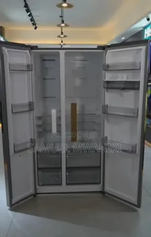 Hisense Fridge Side by Side 541l Water Dispenser (Silver) Ref558dr