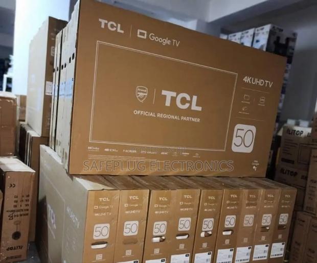 TCL 50inch Qled Smart Android Television - main view