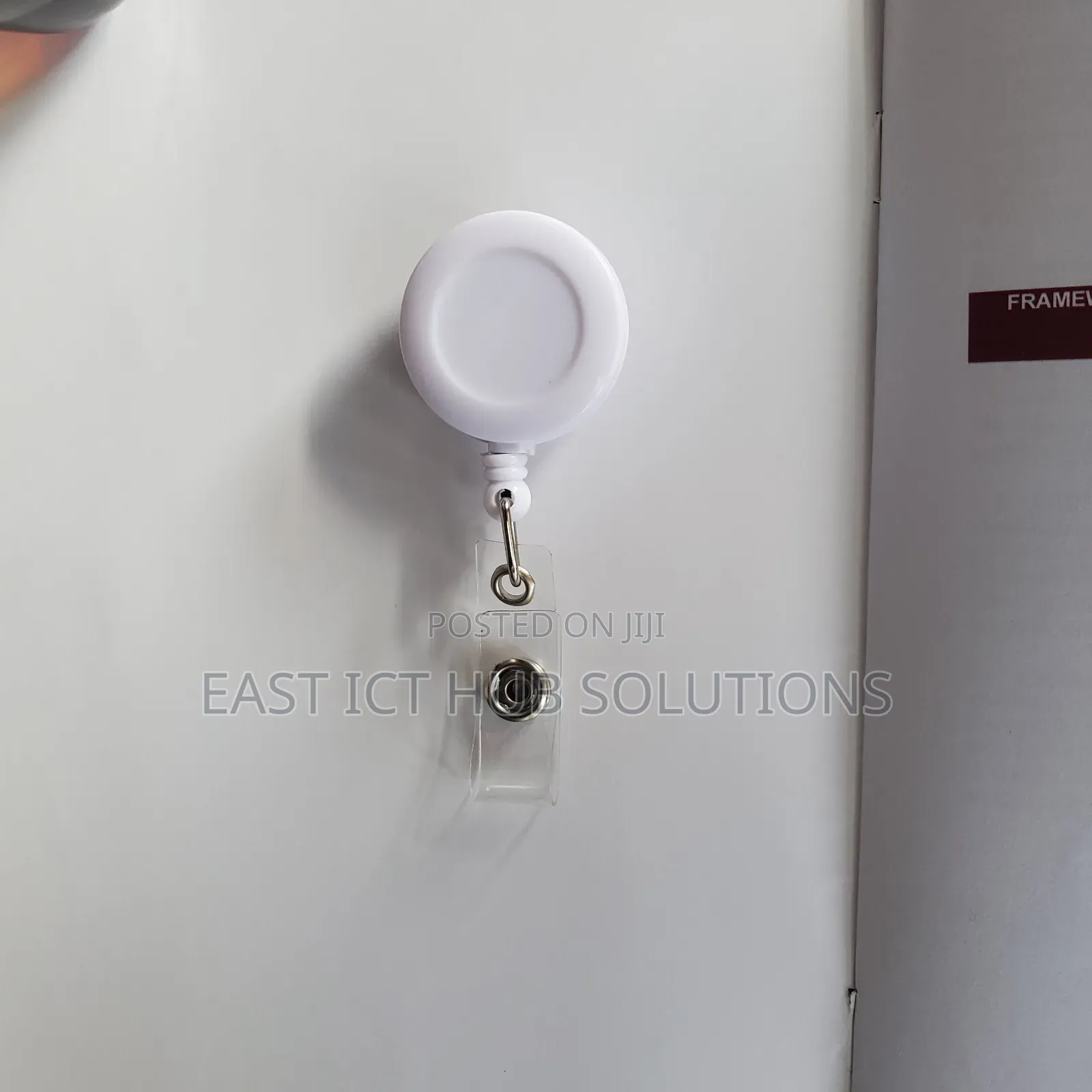 Retractable Badge Holders With Carabiner Clip And Clear Id Card Holder