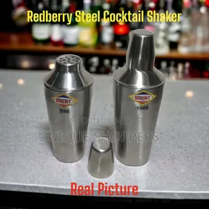 Redberry Stainless Steel Cocktail Shaker Available 870221 Size 750ml