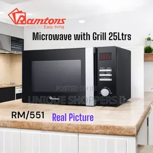Rm551 Ramtons Microwave With Grill 25ltrs
