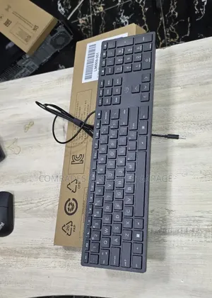 Hp Wired Desktop Keyboard.