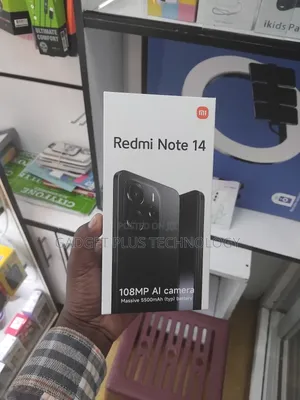 New Xiaomi Redmi Note 14 128 GB Black