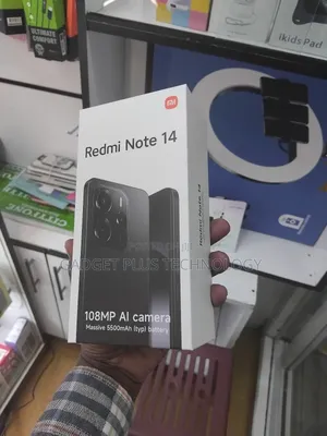 New Xiaomi Redmi Note 14 128 GB Black