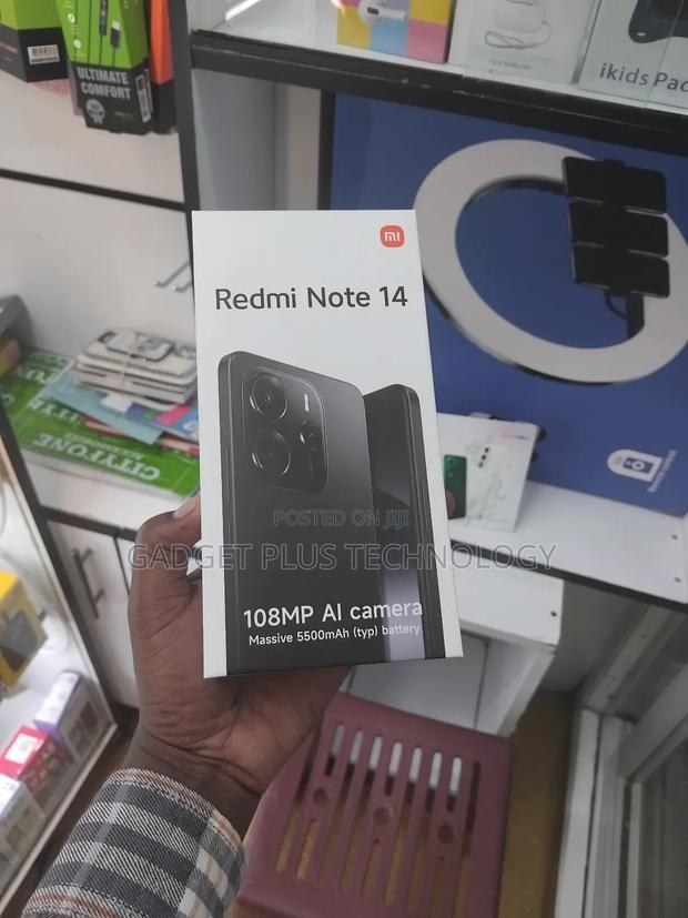 New Xiaomi Redmi Note 14 128 GB Black - thumbnail 4