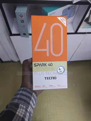 New Tecno Spark 40 128 GB Black