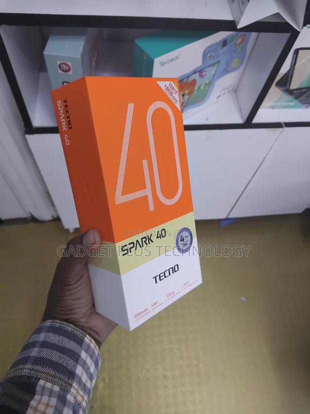 New Tecno Spark 40 128 GB Black - thumbnail 4
