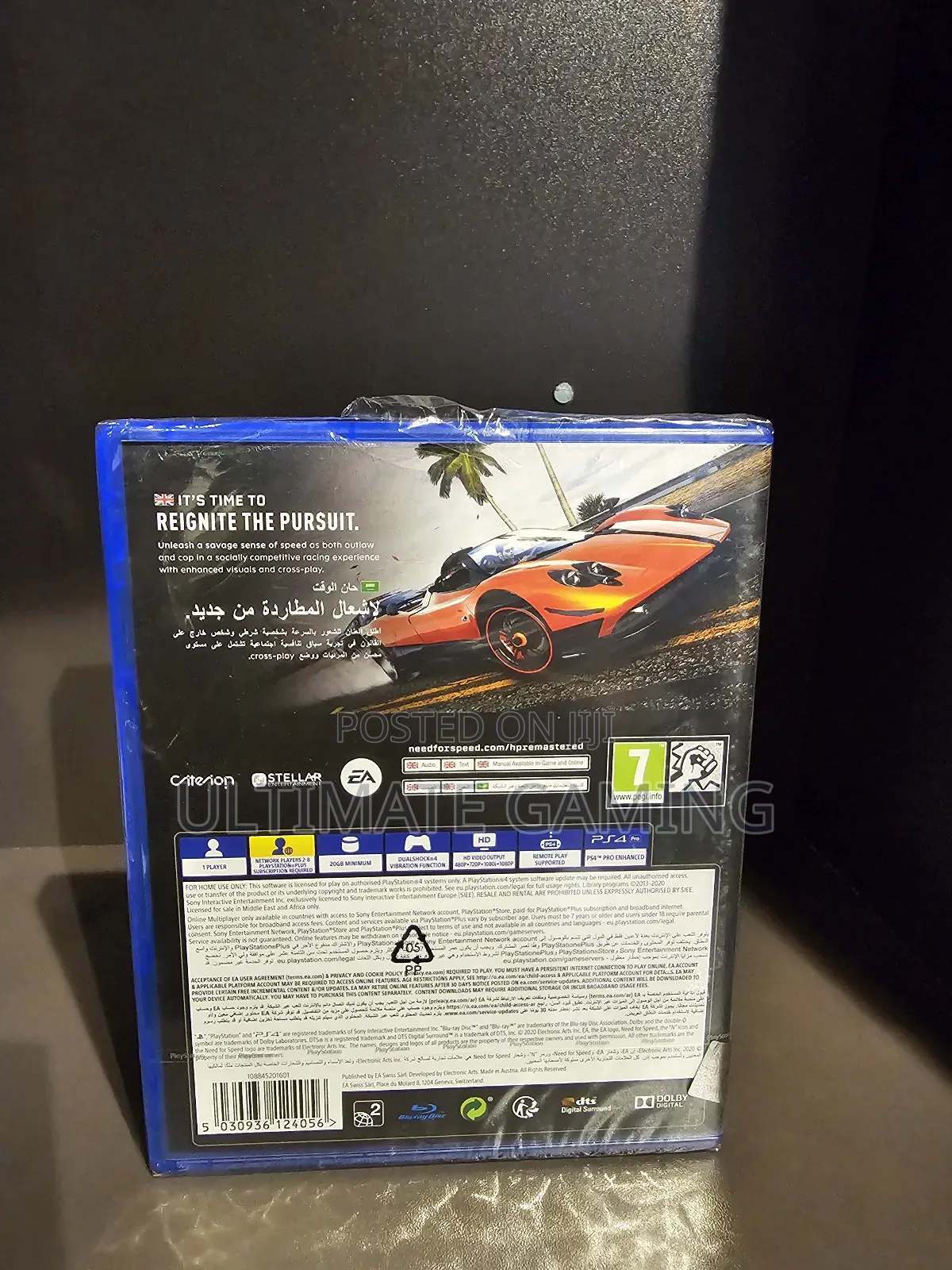 Ps4 NFS Hot Pursuit Remastered