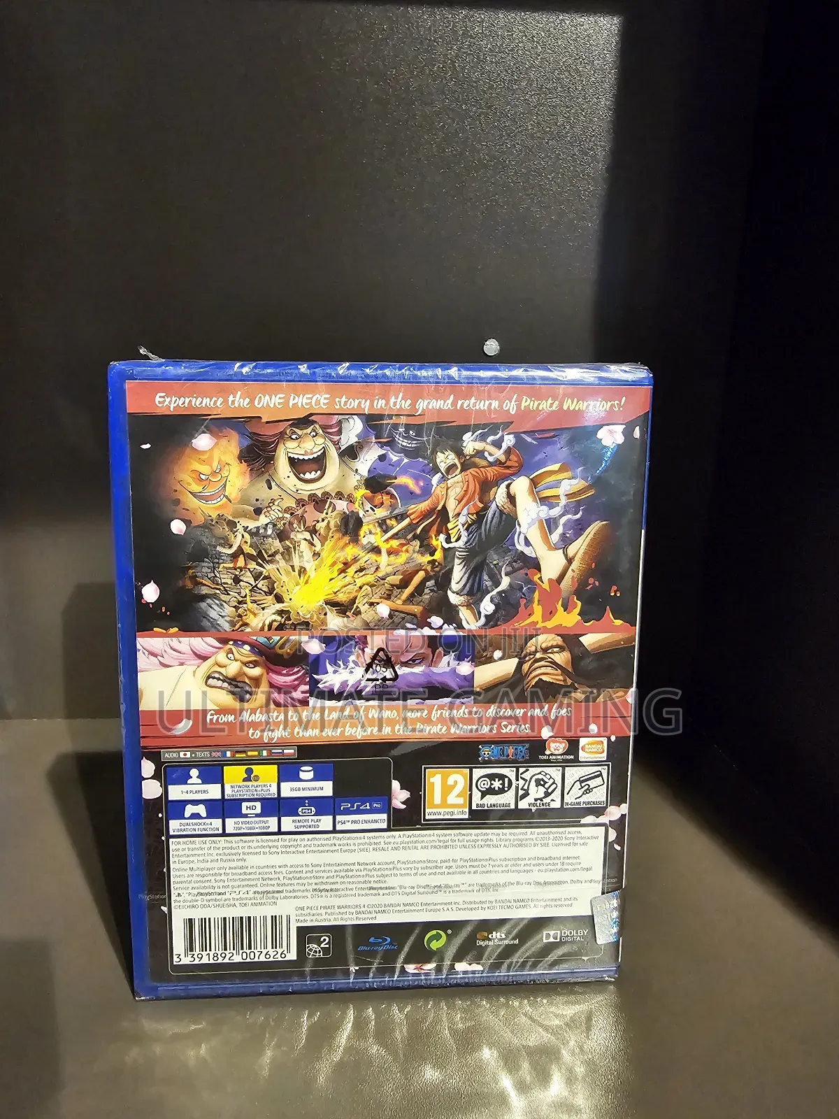 One Piece Pirate Warriors 4 for Ps4