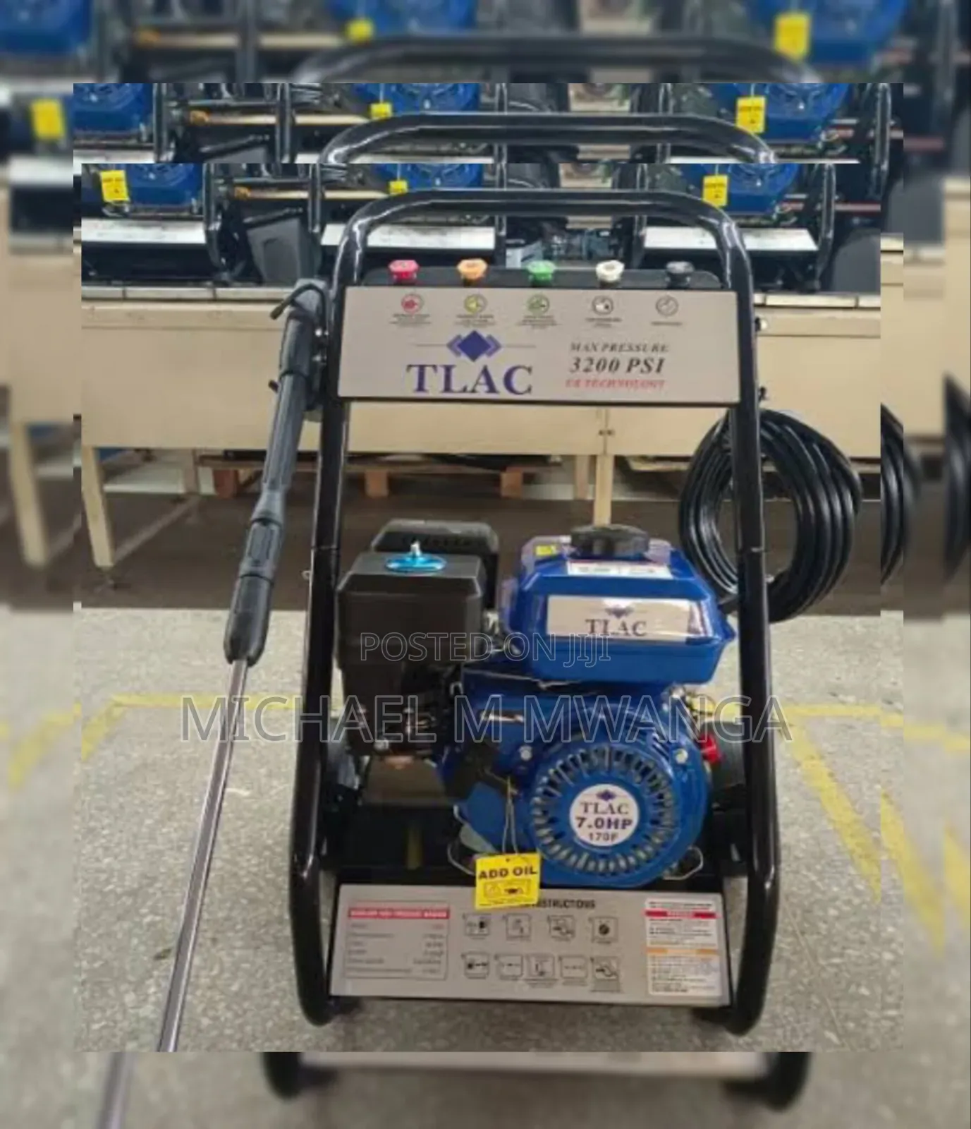 3200psi High Pressure Pump Machine