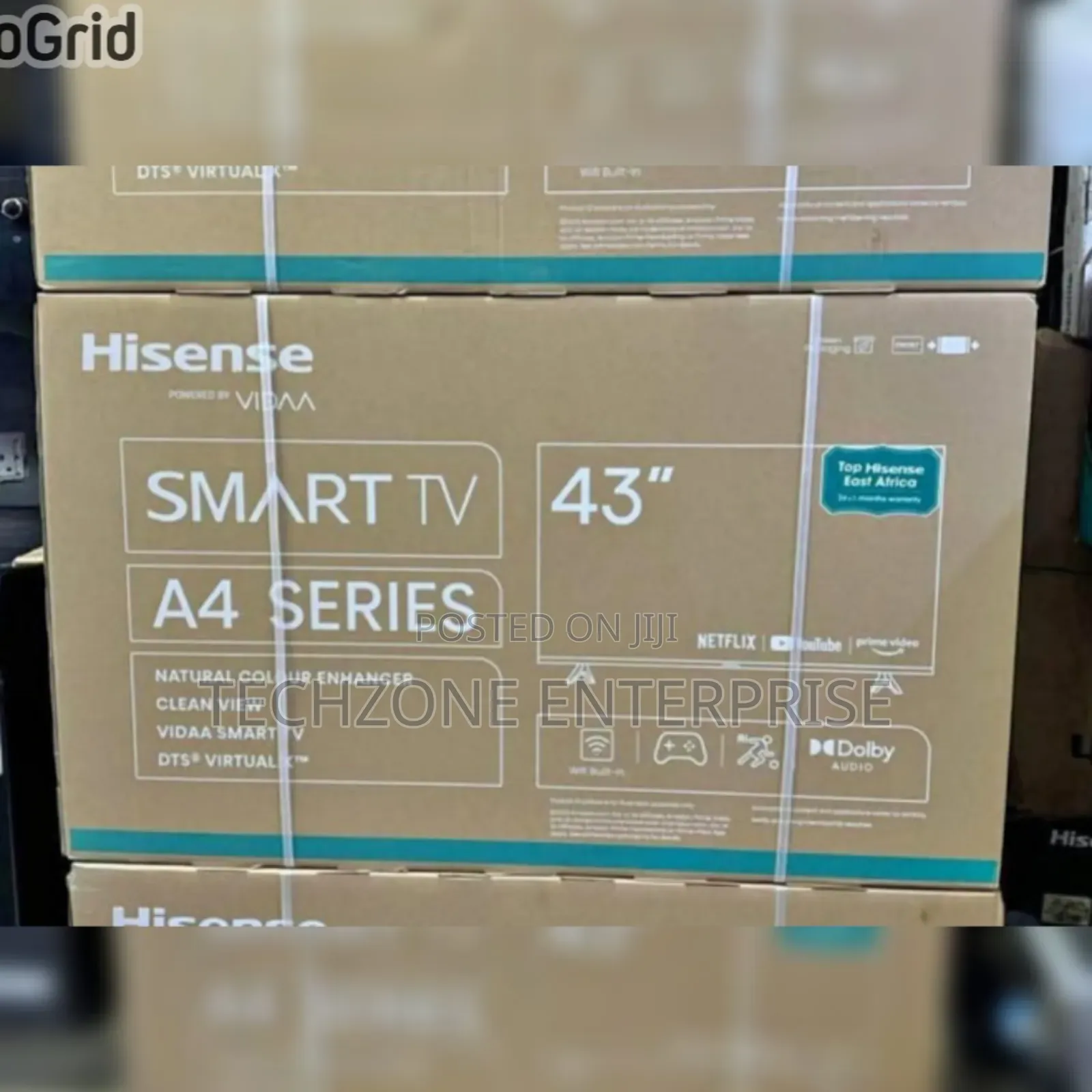 Hisense 43 Inch Smart Tv 43a4ken Powered by Vidaa