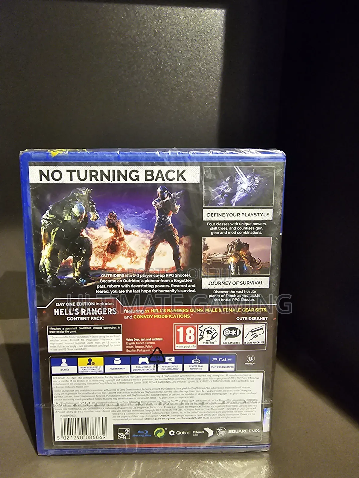 Outriders Day One Edition for Ps4