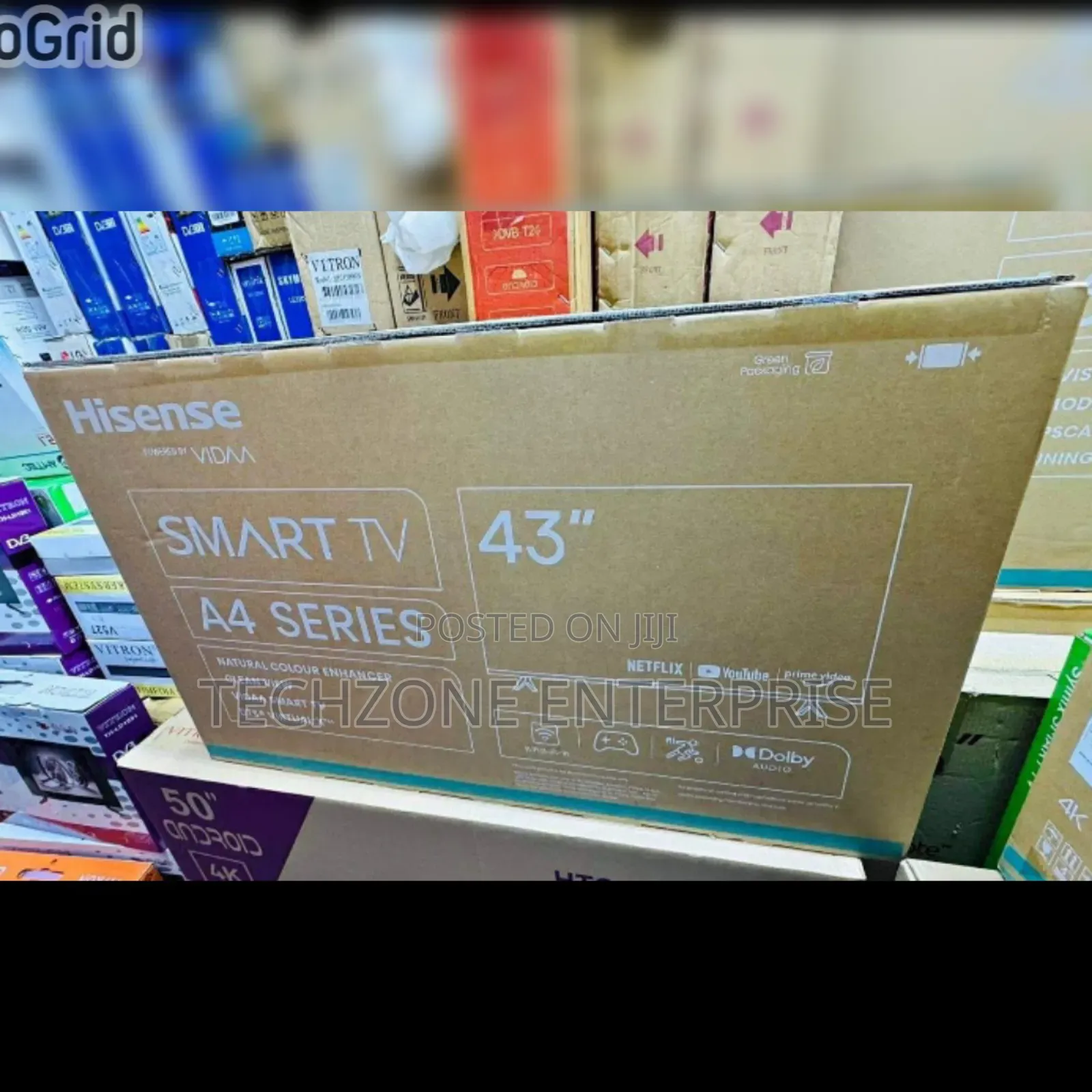 Hisense 43 Inch Smart Tv 43a4ken Flameless Full Hd Tv