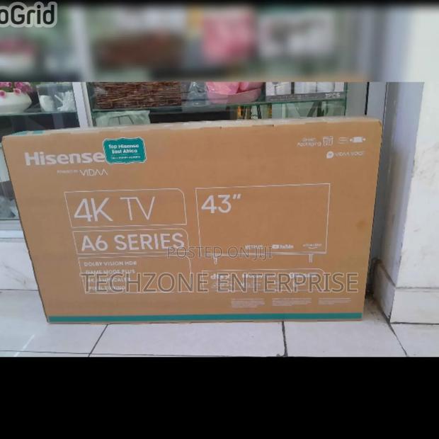 Hisense 43 Inch Smart Uhd Tv 43a6 With Multiple Ports - main view