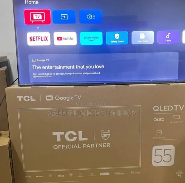 55inch Google TCL Smart Television - thumbnail 2