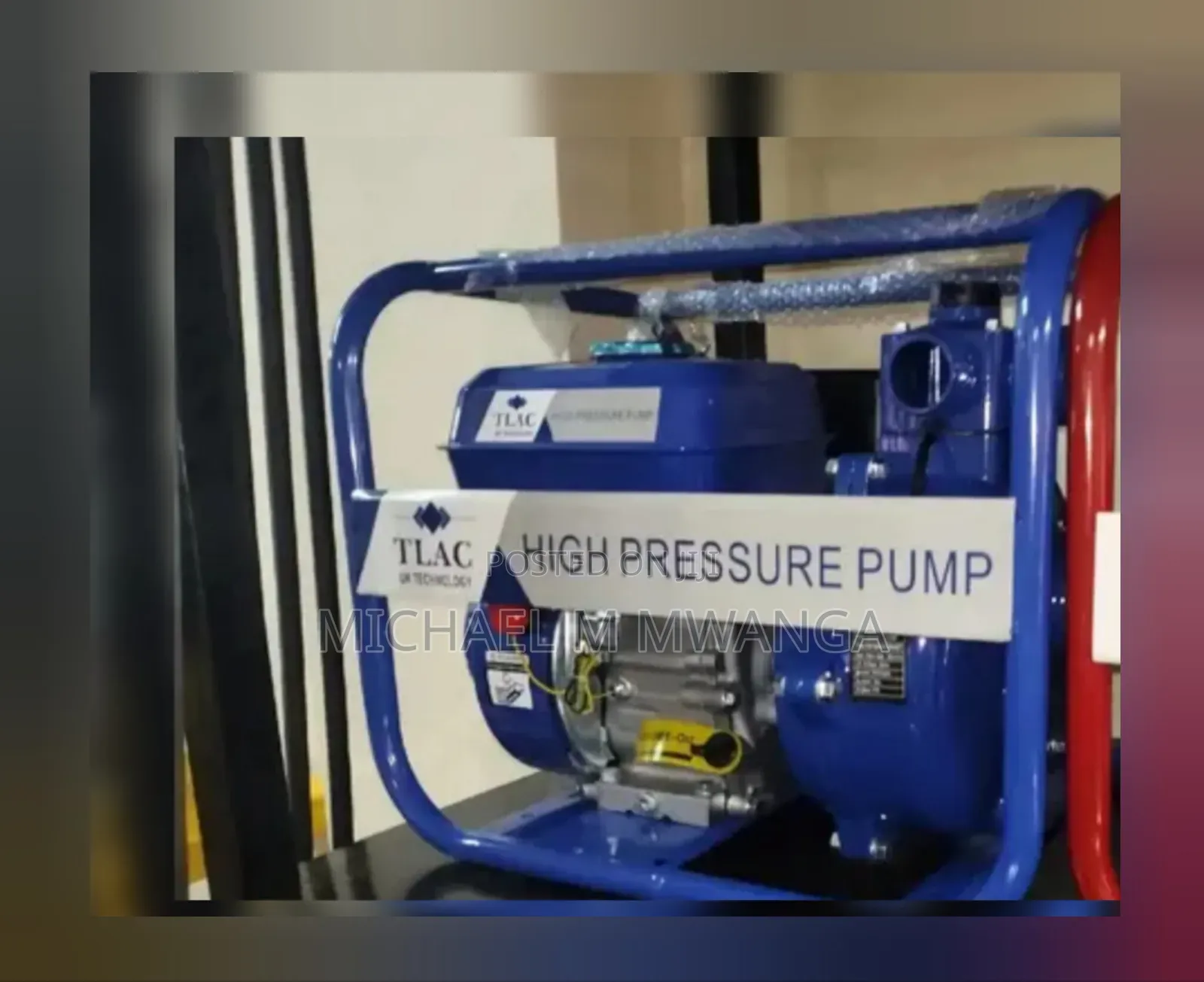 Heavy Duty High Pressure Pump Machine