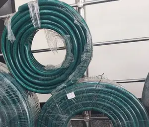 Premium Green Braided Hosepipe – Anti-Kink Technology