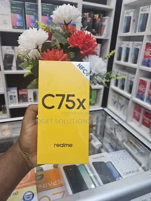 New Realme C75x 256 GB Black