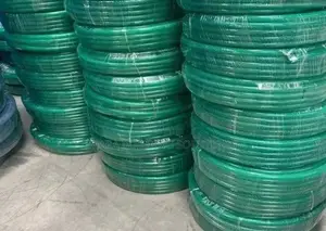 Heavy-Duty Green Braided Hosepipe – 1 Inch, 30m Roll