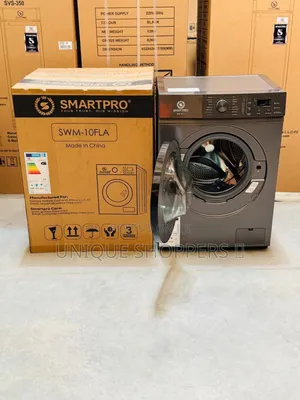 *Smartpro* ( SWM-10fla ) -10kg Front Load Washing Machine