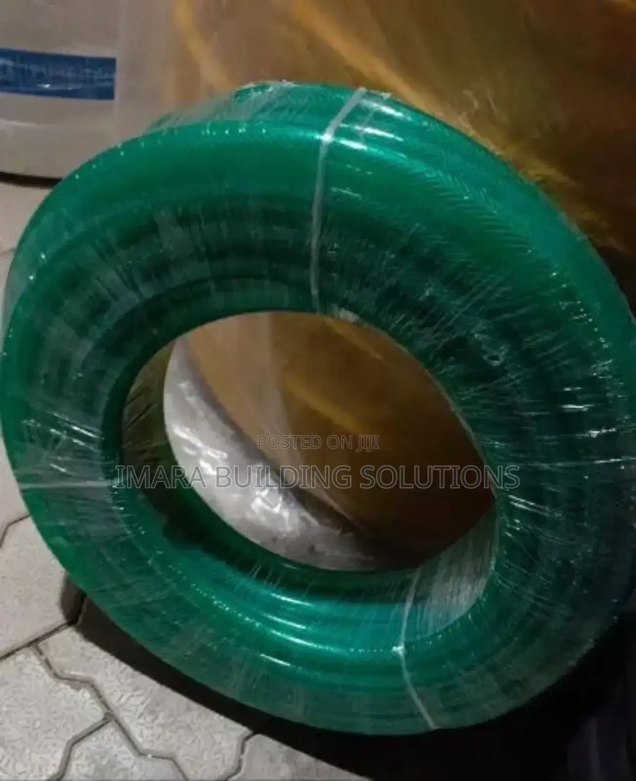Extra-Strong Green Braided Hosepipe – Long Roll Coverage