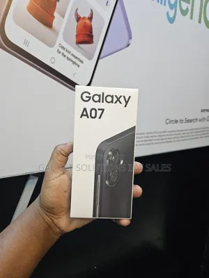 New Samsung Galaxy A07 4G 128 GB Black