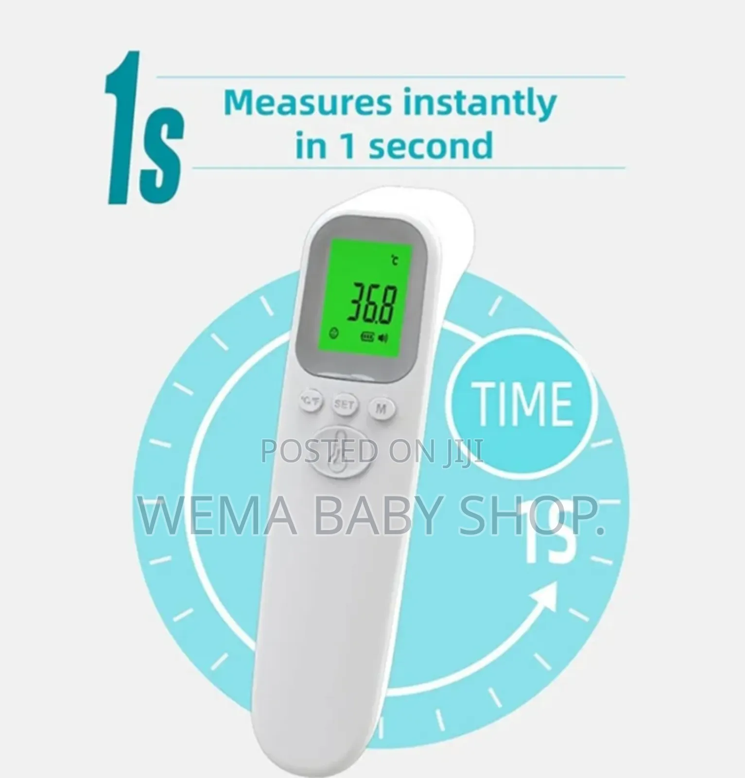 Kids/Adult Digital Infrared Forehead Thermometer